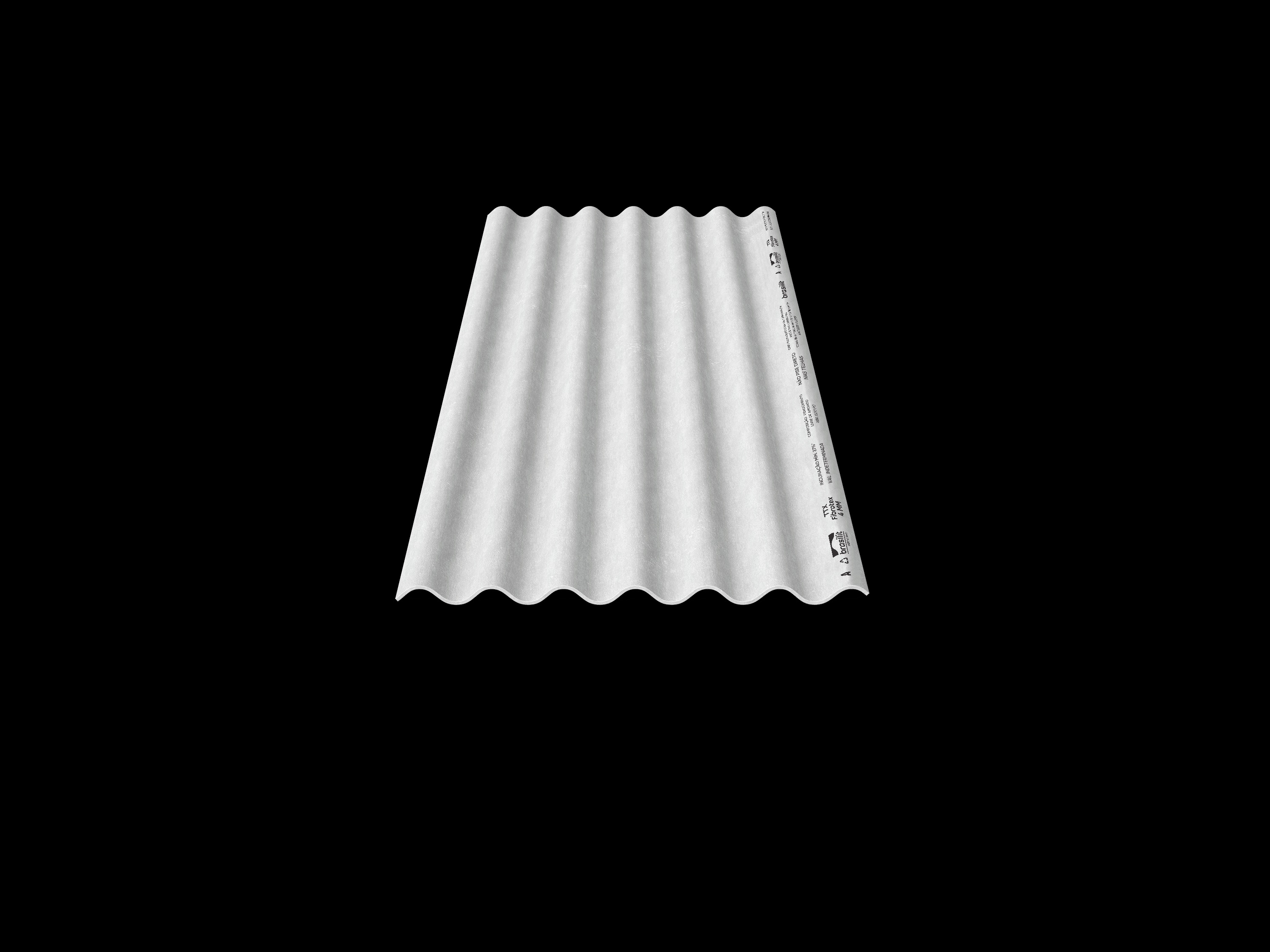 TELHA RESID 5MM 2,44X1,10M BRASILIT CA